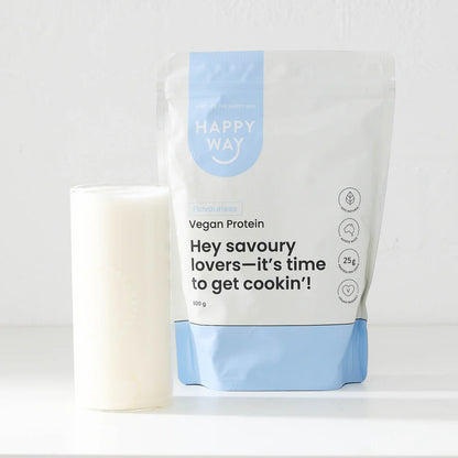 Happy Way - Vegan Protein Powder Flavourless