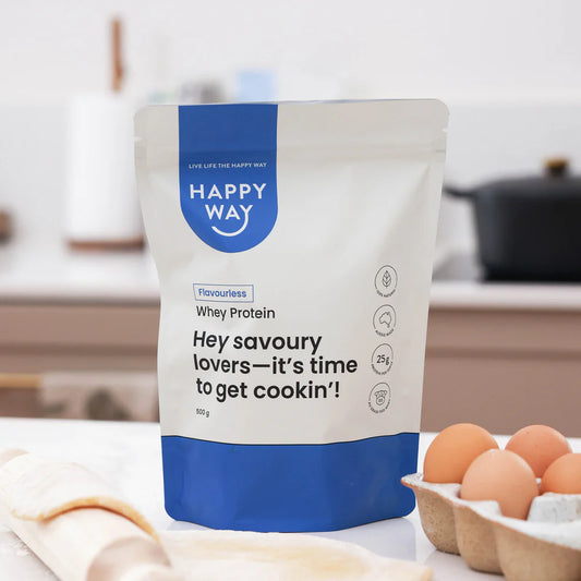Happy Way - Whey Protein Powder Flavourless