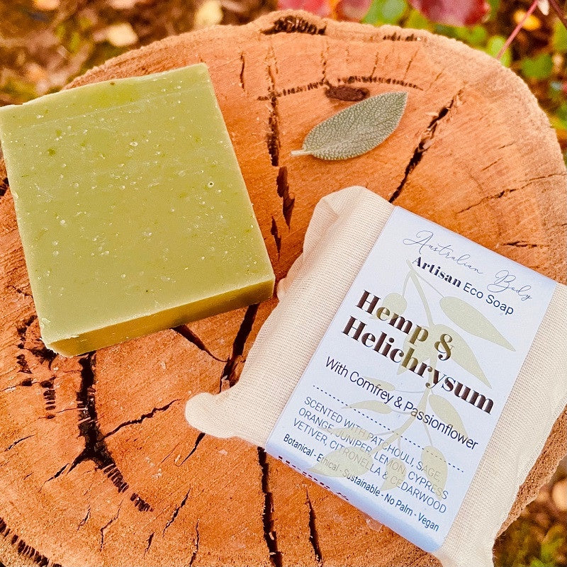 Australian Body - Hemp & Helichrysum Artisan Eco Soap