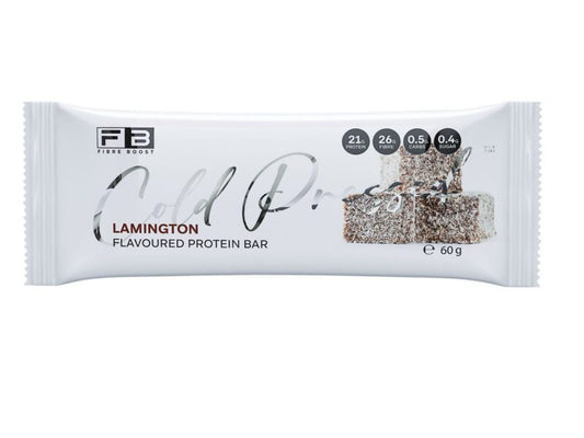 Fibre-Boost  - Cold Pressed Protein Bar - Lamington 60g