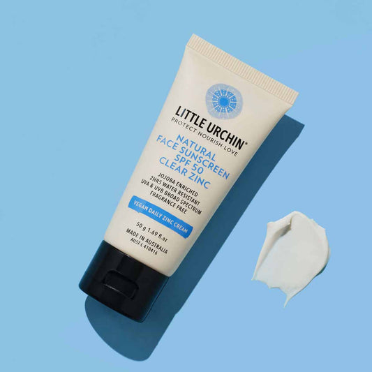 Little Urchin - Face Sunscreen Clear Zinc 50 SPF 50g