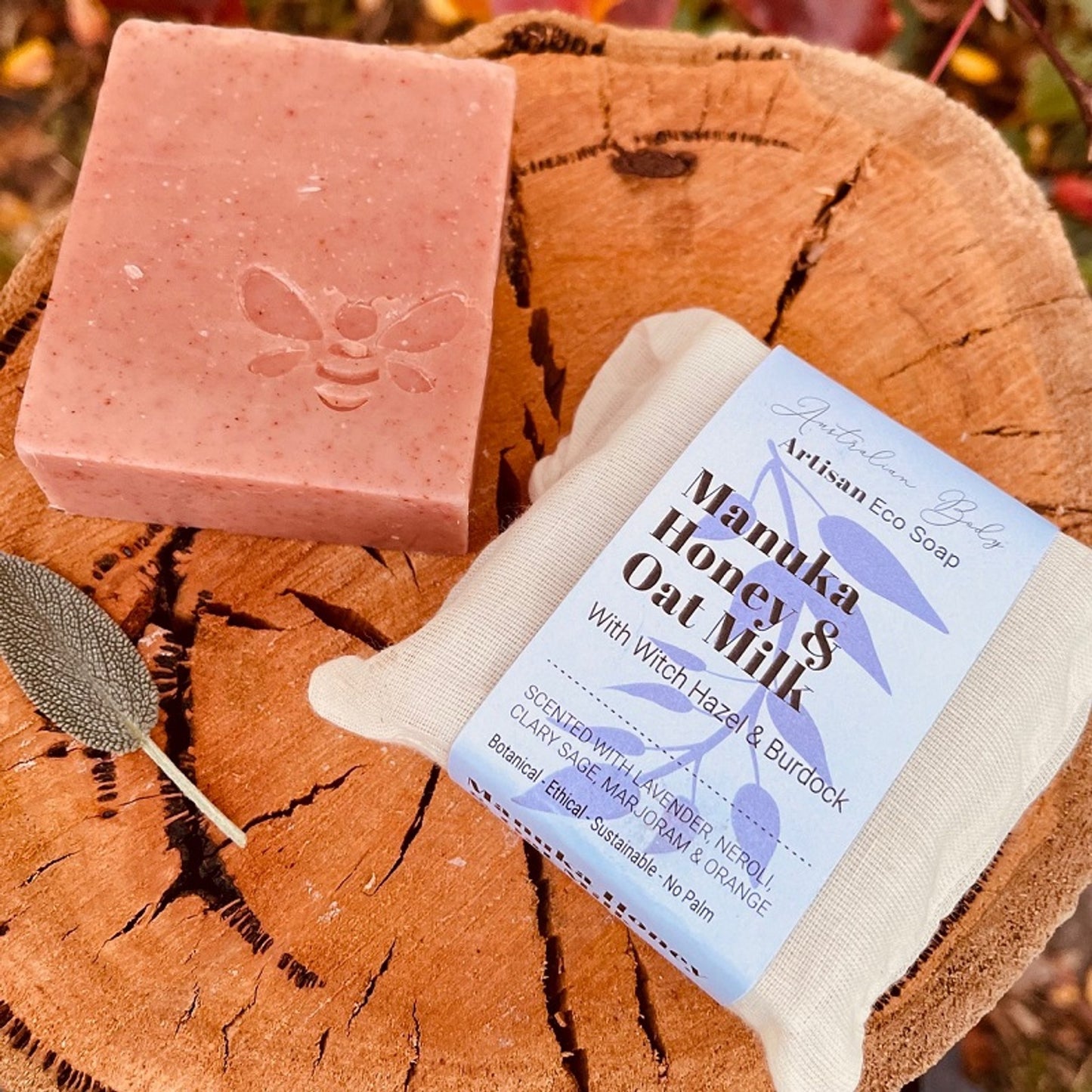 Australian Body - Manuka Honey & Oat Milk Artisan Eco Soap