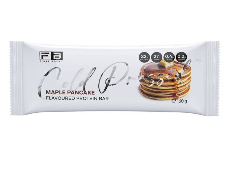 Fibre-Boost - Cold Pressed Protein Bar - Maple Pancake 60g