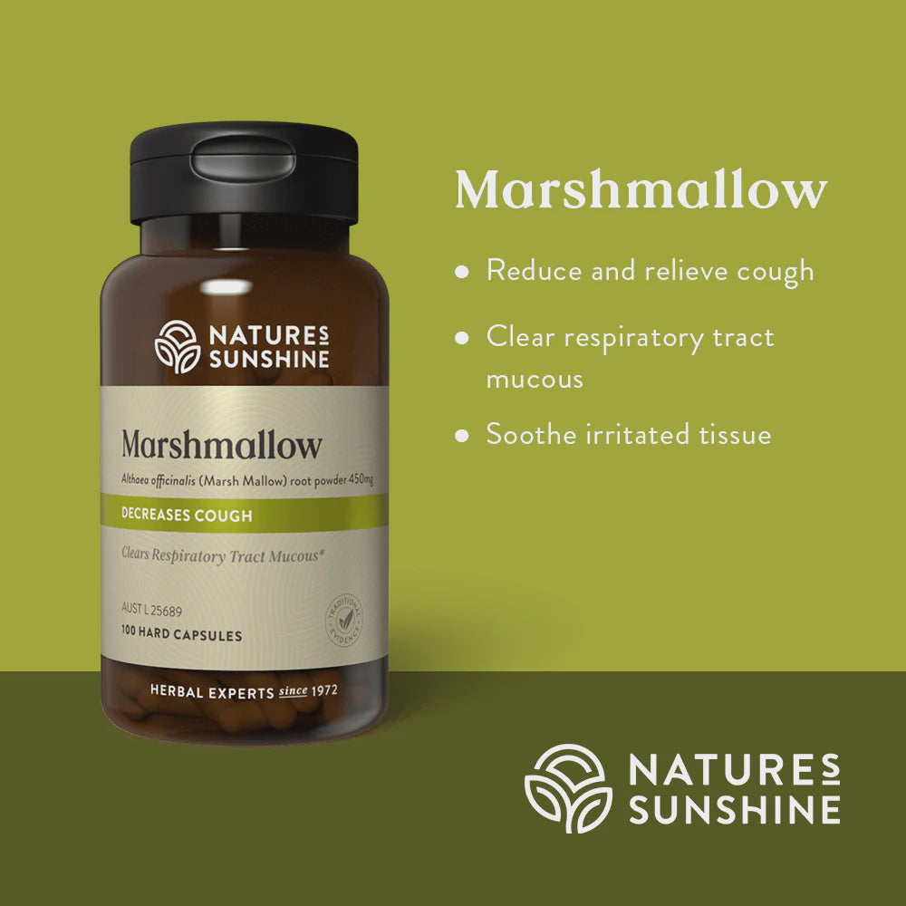 Nature's Sunshine - Marshmallow Root 100 Capsules