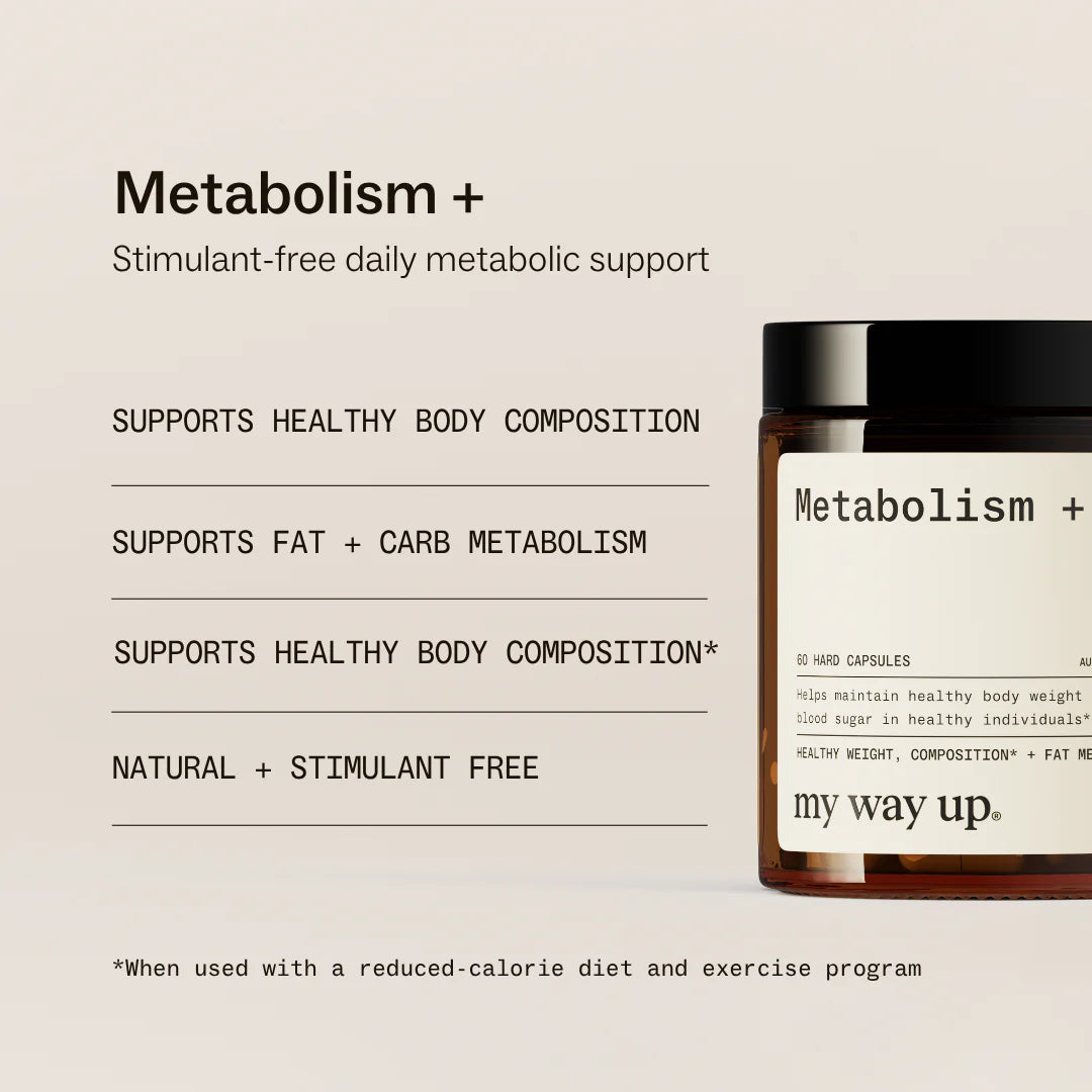 My Way Up -  Metabolism + 60 Caps