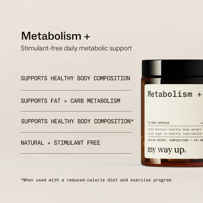 My Way Up -  Metabolism + 60 Caps