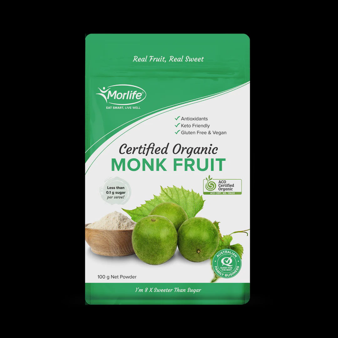 Morlife -  Monk Fruit Certified Organic 100g