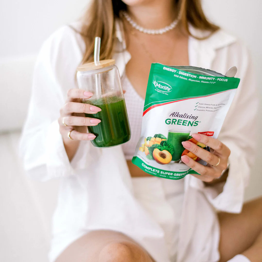 Morlife - Alkalising Greens Tropical Crush 700g