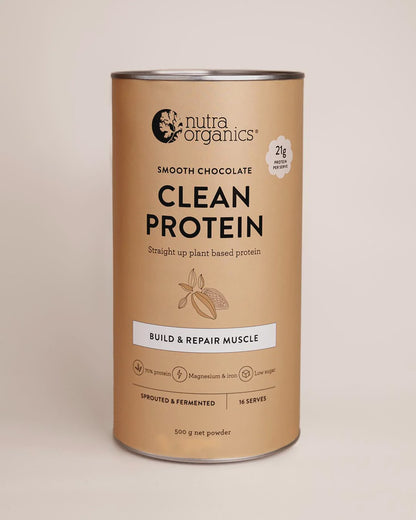 Nutra Organics - Clean Plant  Protein  500g