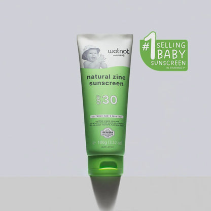 Wotnot - Natural Sunscreen Baby 30+ Spf 100g
