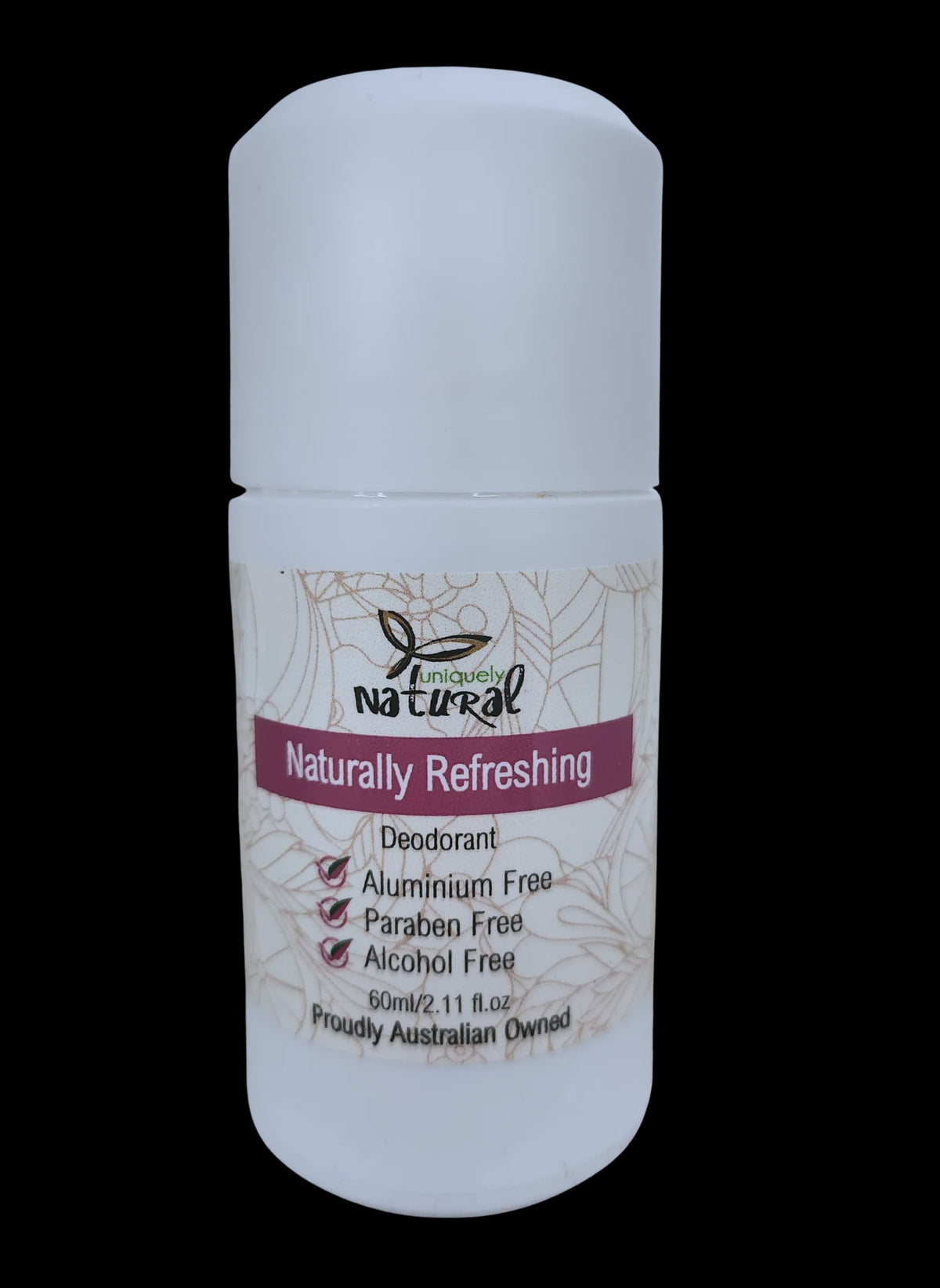 Uniquely Natural Naturally Refreshing Roll on Deodorant 60ml
