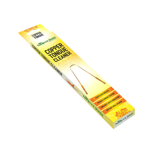 Nature's Shield - Copper Tongue Scraper