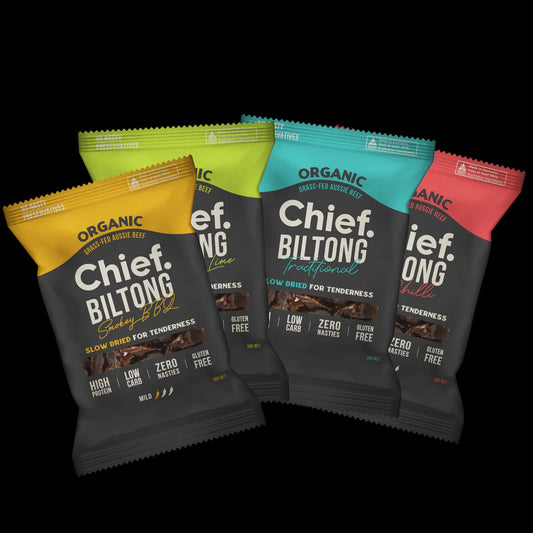 Chief - Beef Biltong 30g - Glenelg Health & Wholefoods