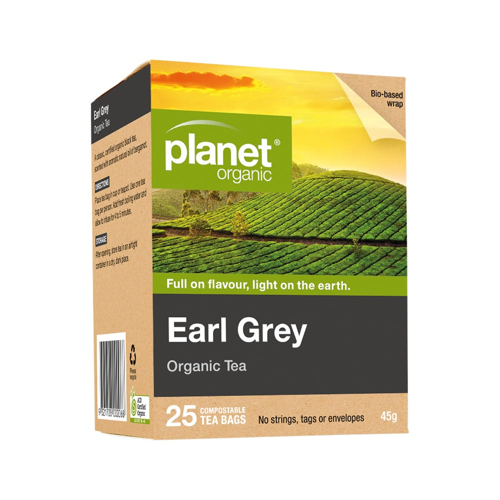 Planet Organic - Earl Grey Tea 25 Teabags