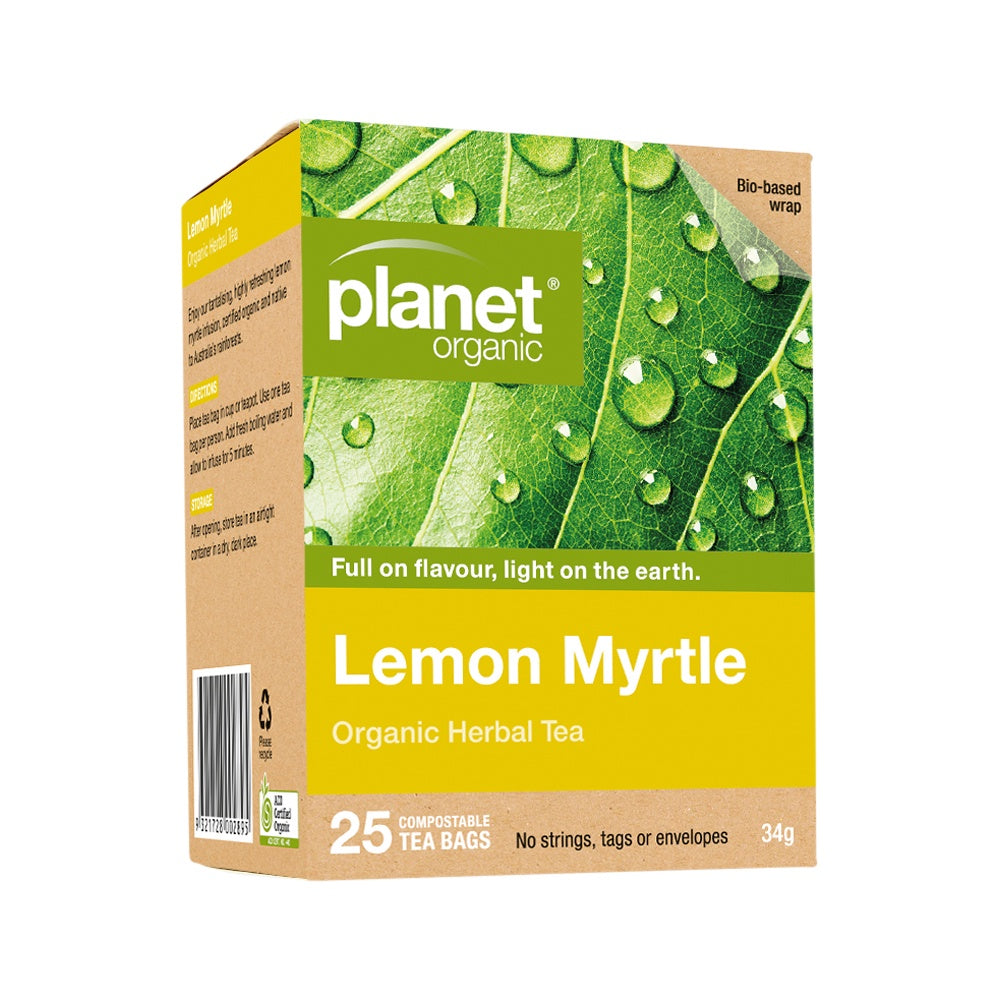 Planet Organic - Lemon Myrtle 25 Teabags