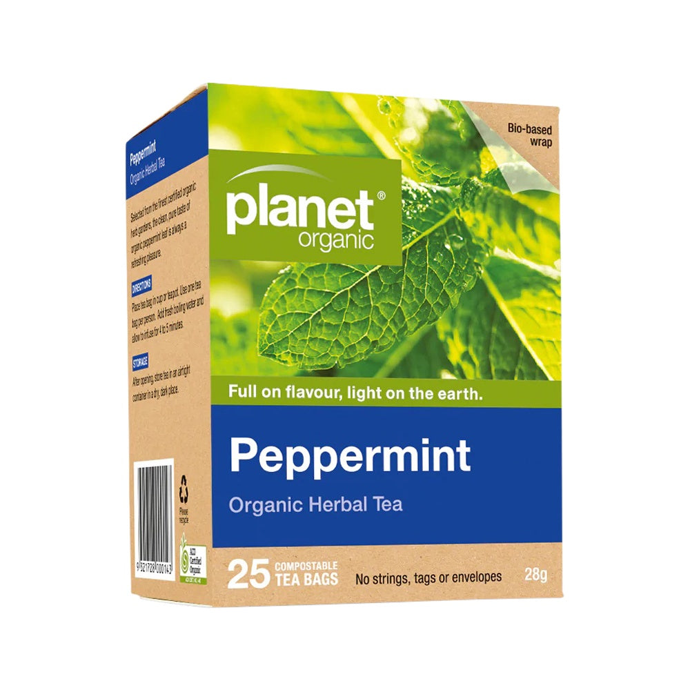 Planet Organic - Peppermint Tea 25 Bags