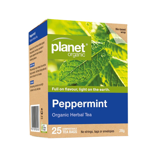 Planet Organic - Peppermint Tea 25 Bags