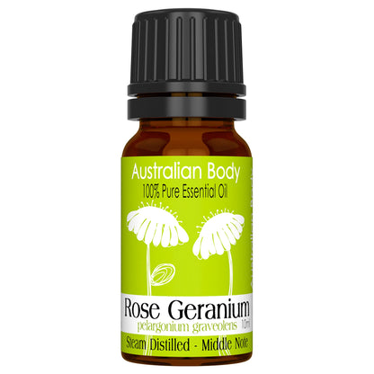 Australian Body - Rose Geranium Essential Oil 10ml