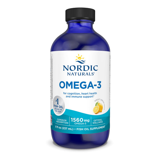 Nordic Naturals - Omega 3 Liquid Lemon 237 ml