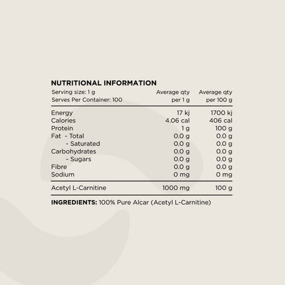 Switch - Carnitine 100g