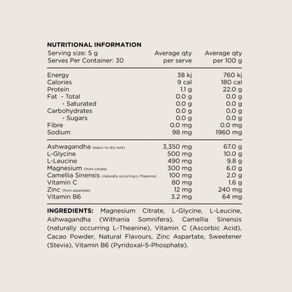 Switch - Adrenal Magnesium Support Chocolate 150g