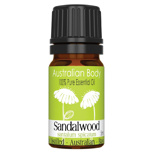 Australian Body - Sandalwood Australian 100% Pure Essential Oil 5ml