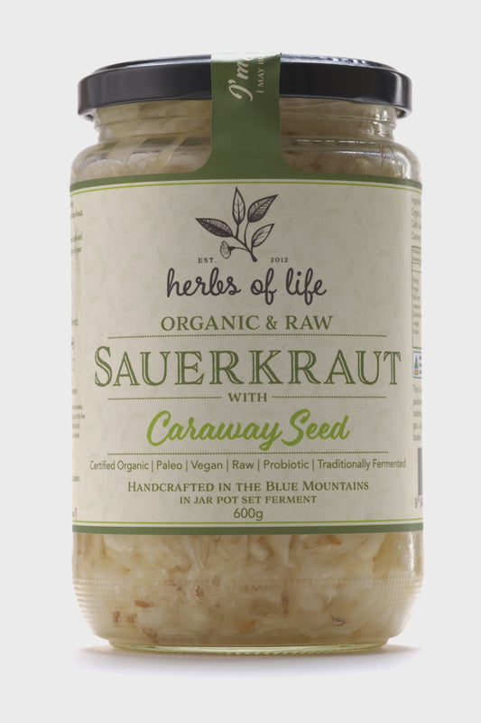 Herbs of Life - Sauerkraut Cabbage & Caraway