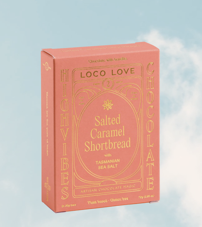 Loco Love - Salted Caramel Shortbread - Glenelg Health & Wholefoods