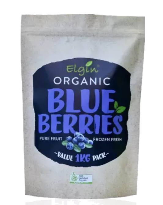 Elgin Organics - Frozen Organic Blueberries 1kg