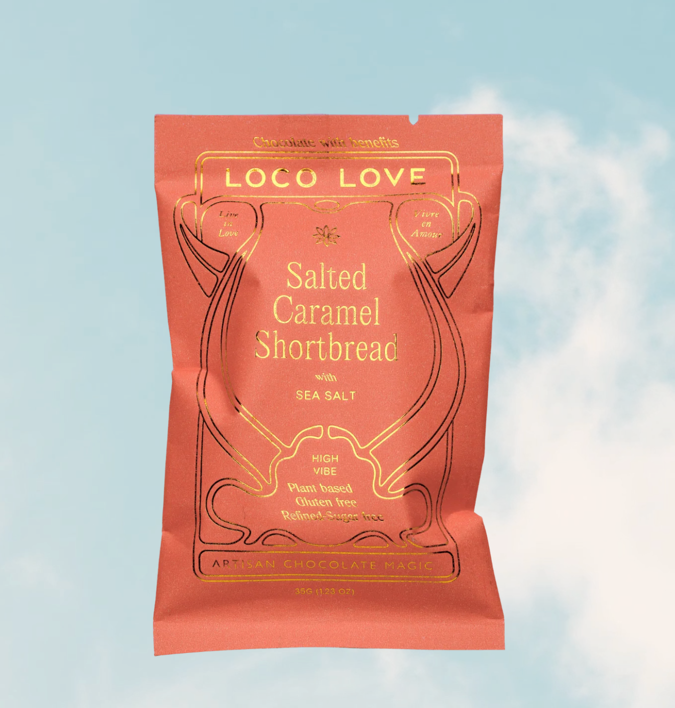 Loco Love - Salted Caramel Shortbread - Glenelg Health & Wholefoods