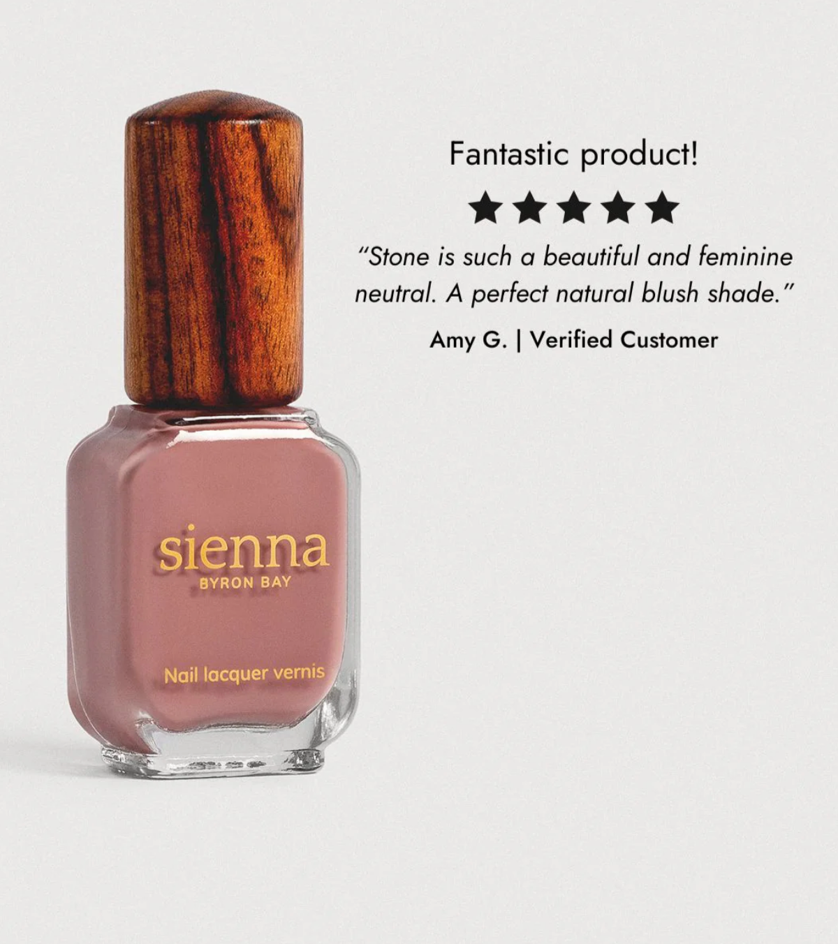 Sienna  - Nail Polish | Stone