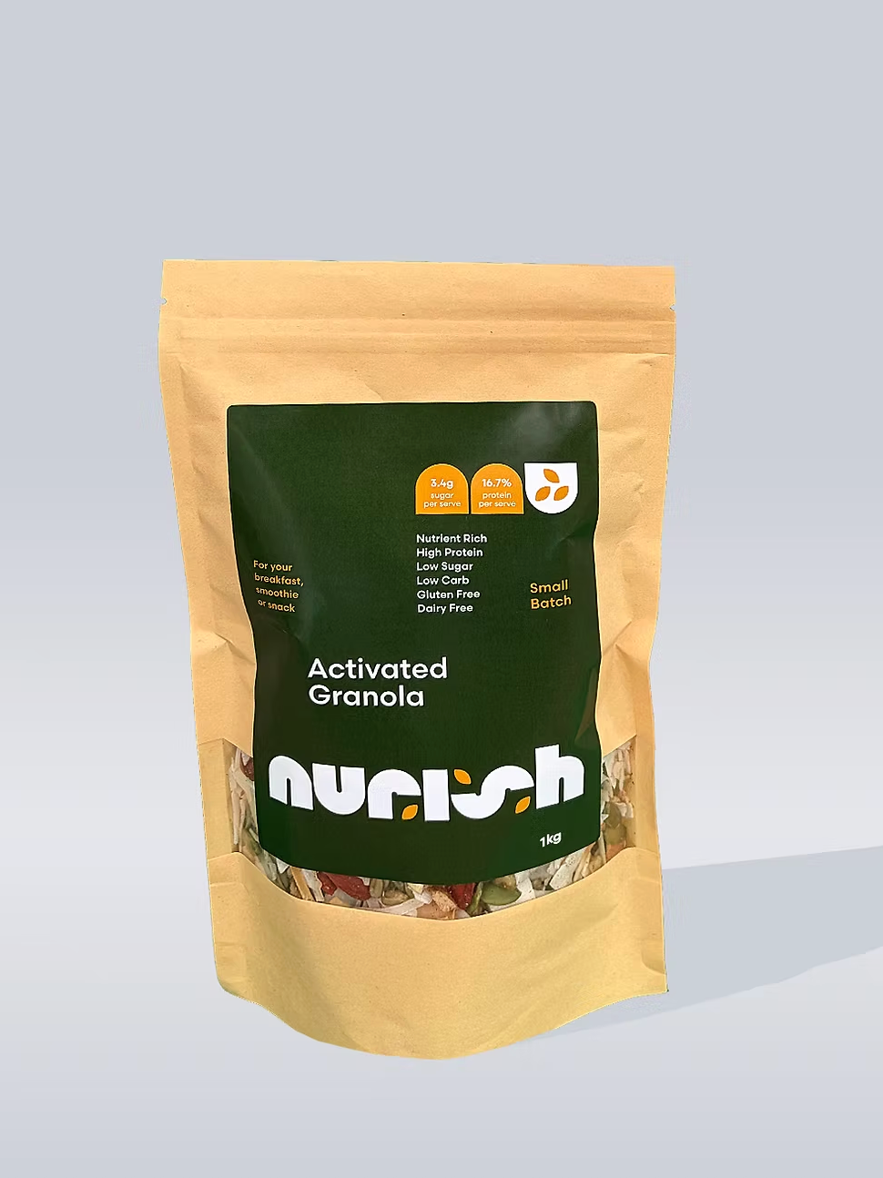 Nurish - Activated Granola 1kg
