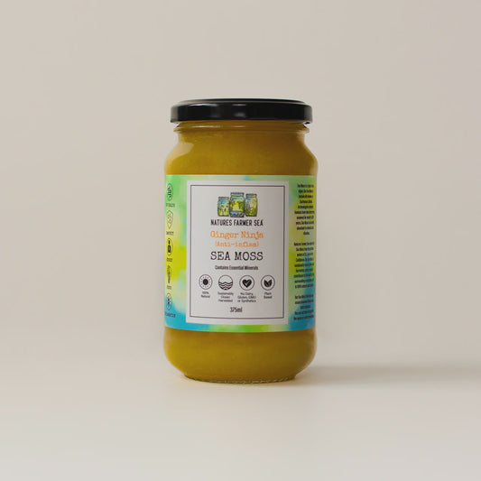 Nature's Farmer Sea - Ginger Ninja Sea Moss - Glenelg Health & Wholefoods