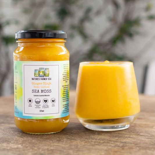 Nature's Farmer Sea - Ginger Ninja Sea Moss - Glenelg Health & Wholefoods