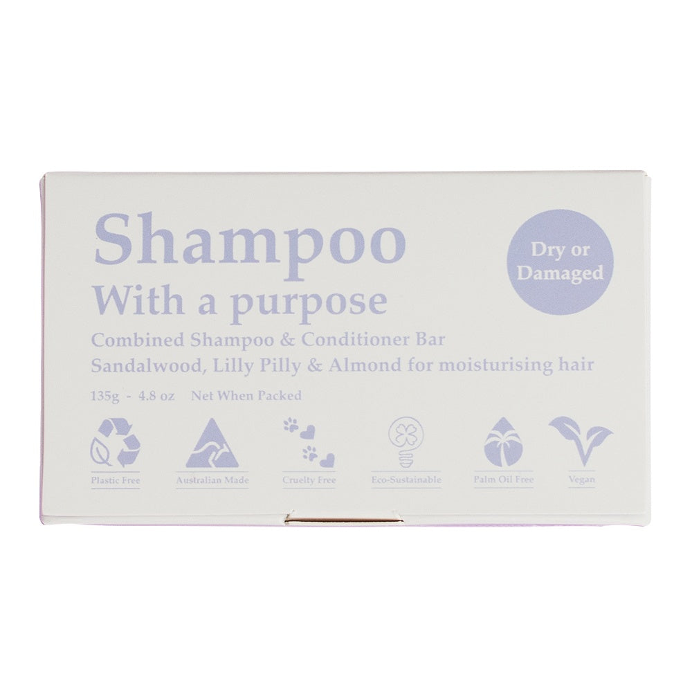 Shampoo With A Purpose - Dry or Damaged Bar 135g