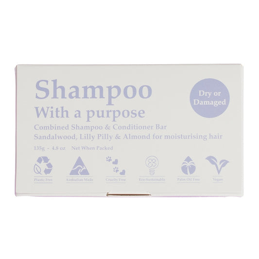 Shampoo With A Purpose - Dry or Damaged Bar 135g