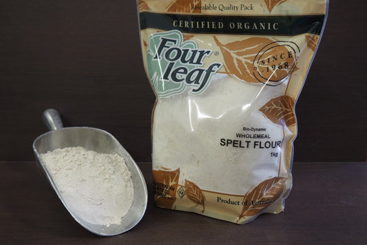 Four Leaf Milling - Organic Spelt Flour Wholemeal 1kg