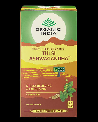 Organic India - Tulsi Ashwagandha Teabags 25 bags