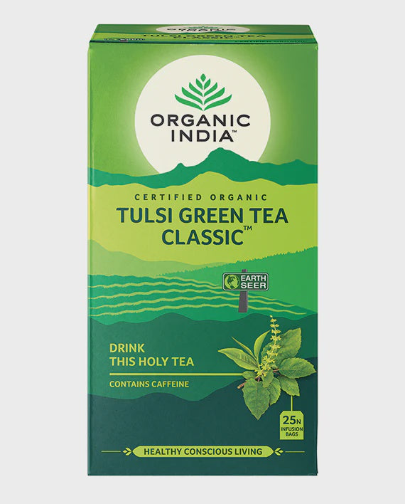 Organic India - Tulsi Green Tea Classic 25 Teabags