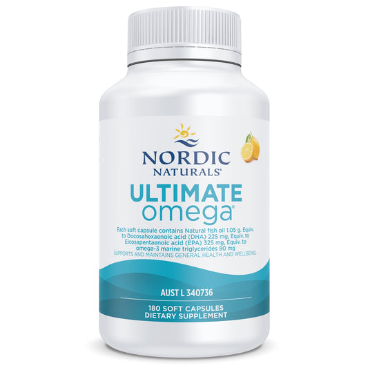 Nordic Naturals - Ultimate Omega Capsules Lemon