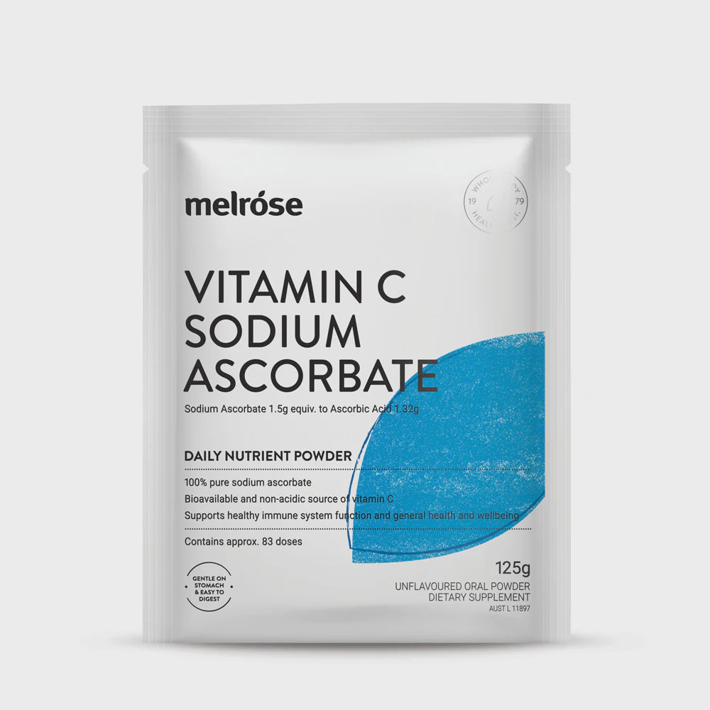 Melrose - Vitamin C Powder Sodium Ascorbate 125g