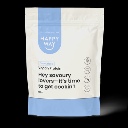 Happy Way - Vegan Protein Powder Flavourless