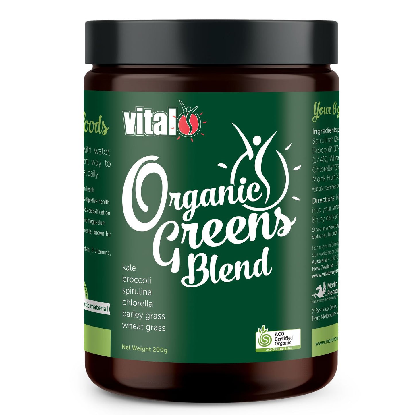 Vital  - Organic Greens 200g