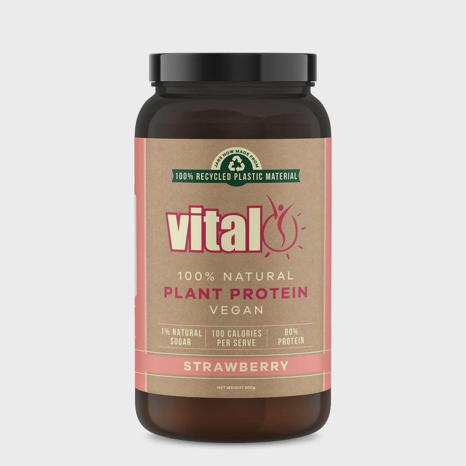 Vital - Pea Protein Isolate Strawberry 500g