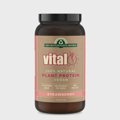 Vital - Pea Protein Isolate Strawberry 500g
