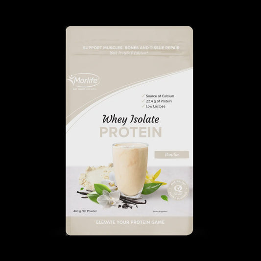Morlife - Whey Protein Isolate Vanilla 440g