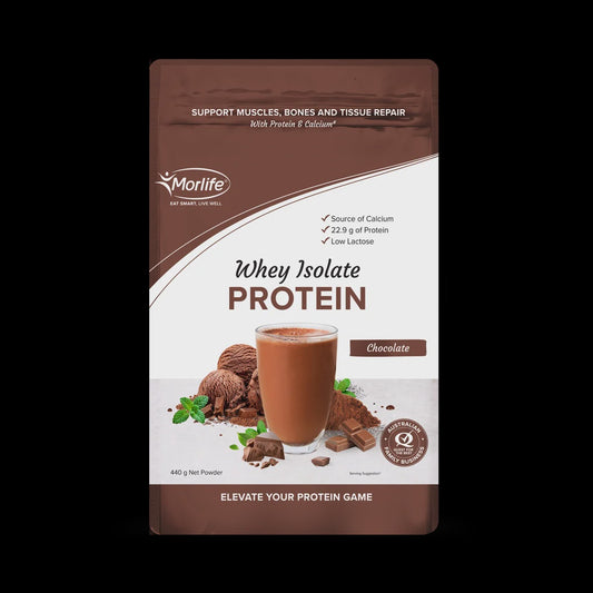 Morlife - Whey Protein Isolate Chocolate 440g