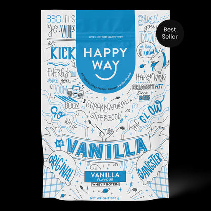 Happy Way - Whey Protein Powder Vanilla