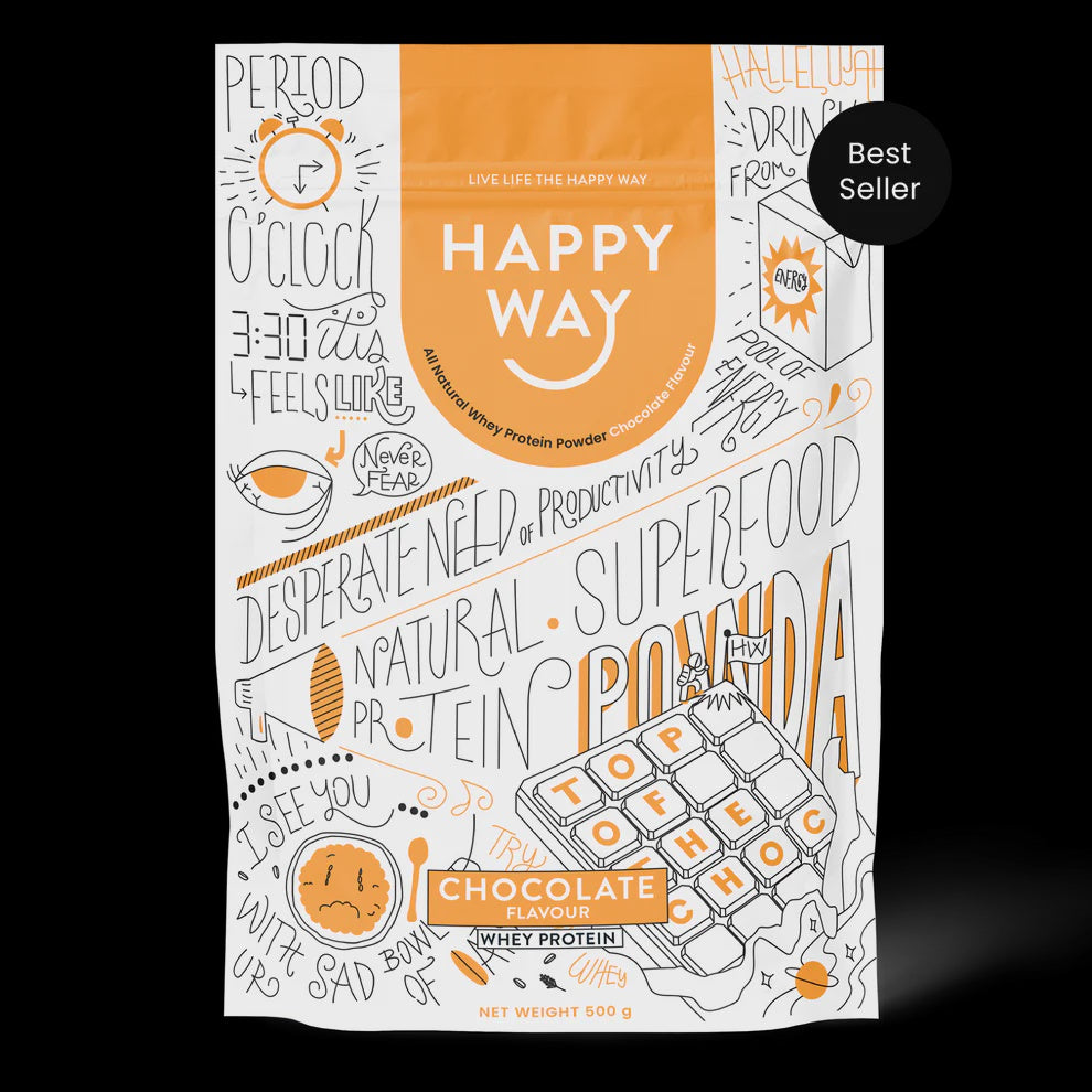 Happy Way - Whey Protein Powder Chocolate