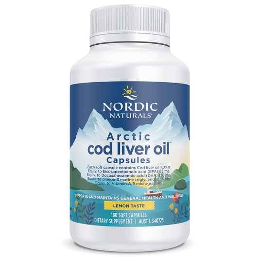 Nordic Naturals - Artic Cod Liver Oil Capsules